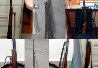 کشف و ضبط هفت قبضه سلاح شکاری در ماسال