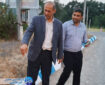 بازدید سرپرست بخشداری رضوانشهر از روستای پونل